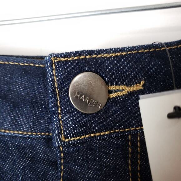 NWT Harper Denim Mini A Line Skirt Size Medium - Picture 5 of 6